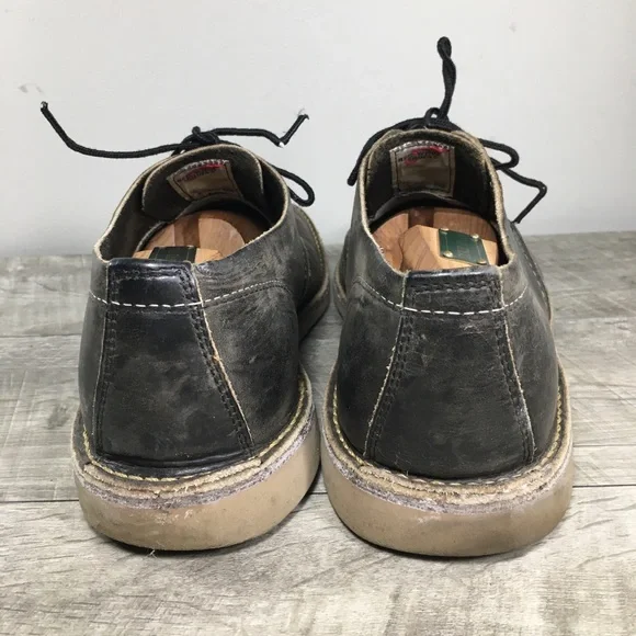 Red Wing Heritage Weekender Shoes 3301 Mens Oxfords Black Leather Size 10.5 D - Picture 6 of 9